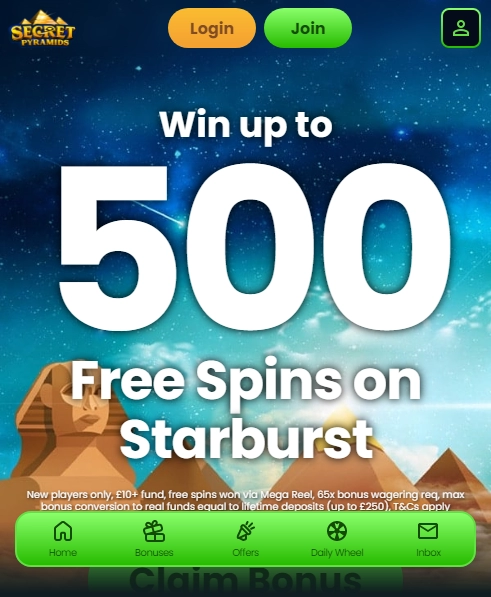 Secret Pyramids Casino